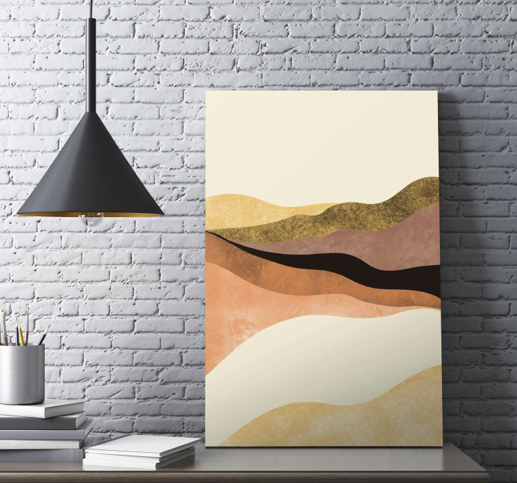 Quadro para escritório Pintura vintage - TenStickers