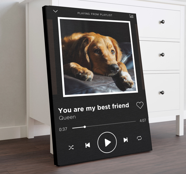 Quadro de música Spotify misic - TenStickers