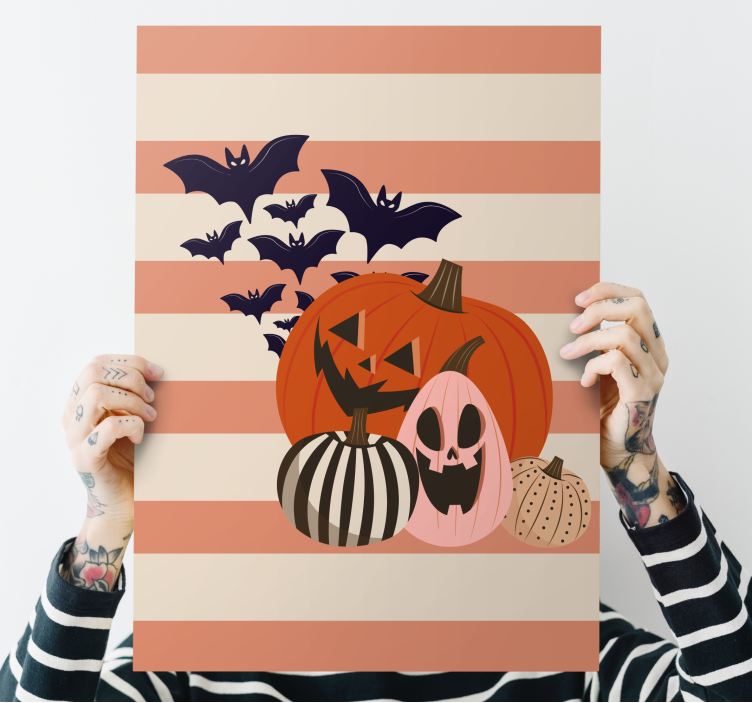 Quadros de desportos coletânea de abóboras de halloween - TenStickers