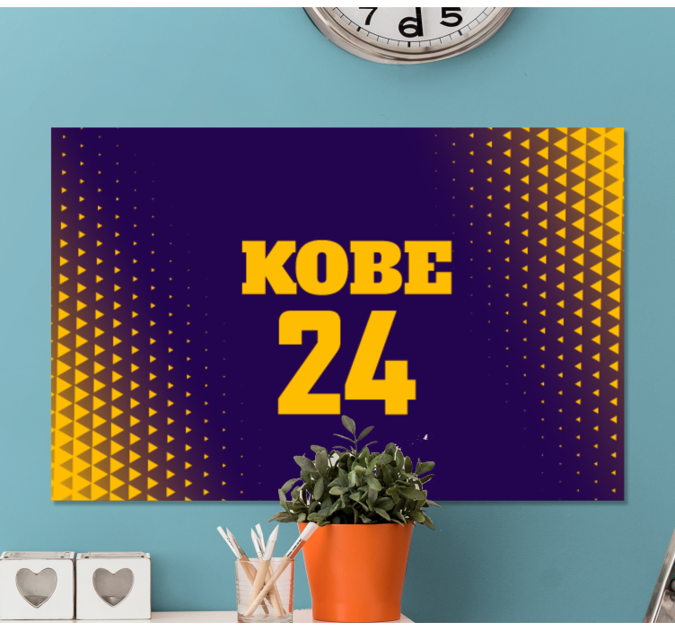 Quadros de desportos design kobe 24 - TenStickers