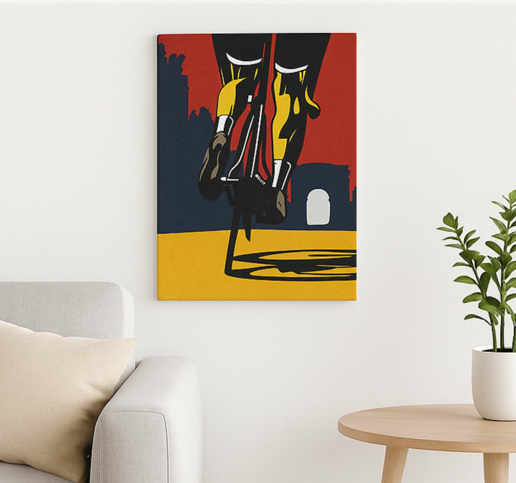 Quadros de desportos cale a boca pernas - TenStickers