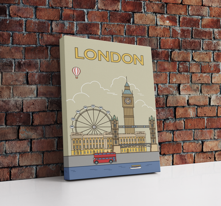 Quartos de cidades londres - TenStickers