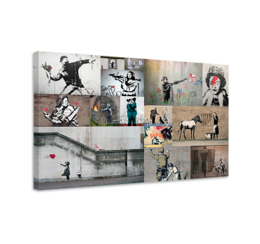 Quadro de arte artes múltiplas - TenStickers