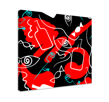 Quadro Decorativo de arte Arte joan miró - TenStickers