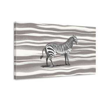 Quadro de animais Escala de cinza vintage - TenStickers