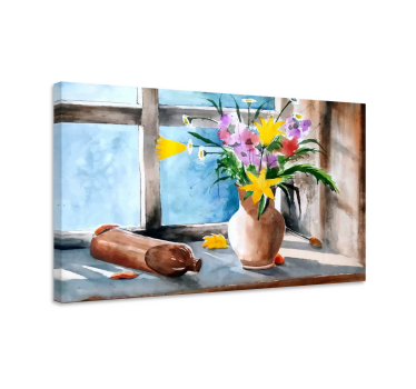 Quadro Decorativo para cozinha Plantas de cozinha vintage - TenStickers