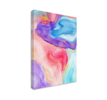 Quadro escritório Escritório de negócios colorido - TenStickers
