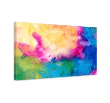 Quadro Decorativo moderno Explosão artística - TenStickers