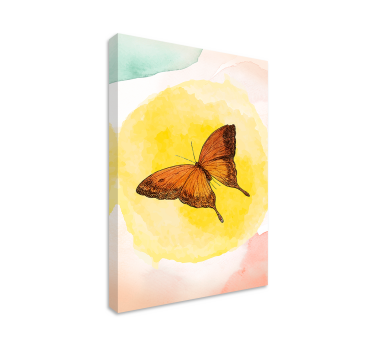 Quadro de borboletas com design elegante de borboletas - TenStickers