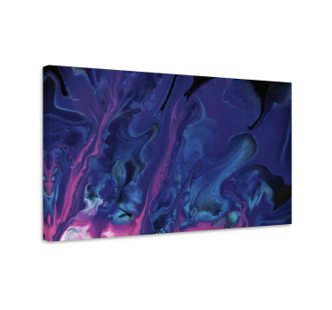 Quadro Decorativo moderno Gradiente roxo e azul - TenStickers