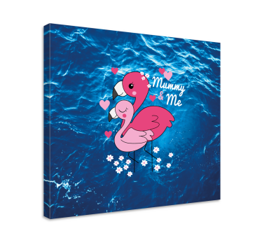 Quadro animais pássaros apaixonados - TenStickers