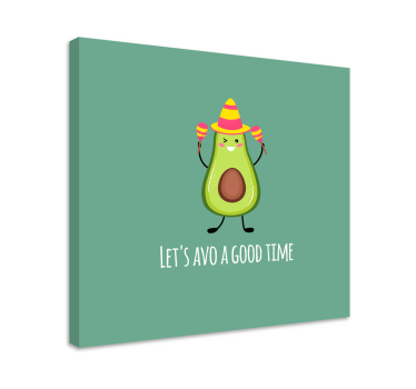 Quadro frase avo boa hora - TenStickers