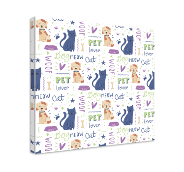 Quadro de cães coleção amantes de pets - TenStickers