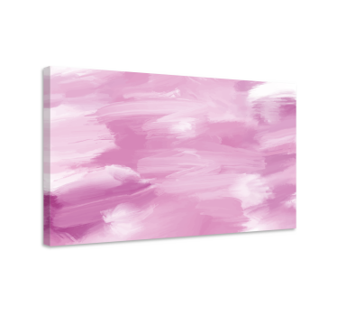 Quadro Decorativo para quarto Pintura rosa pastel - TenStickers