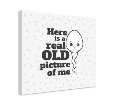Quadro vintage memória engraçada antiga - TenStickers