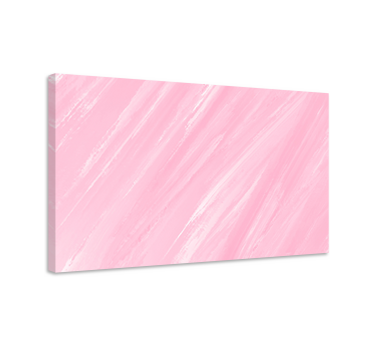 Quadro Decorativo de arte Pintura rosa estilo kawaii - TenStickers