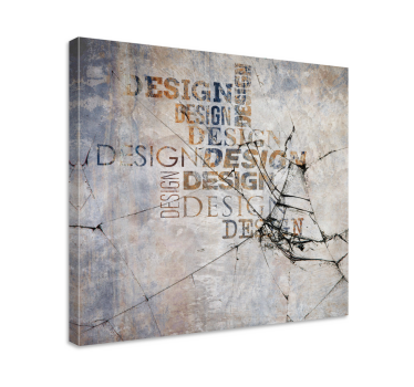 Quadro com letras design de texto criativo - TenStickers