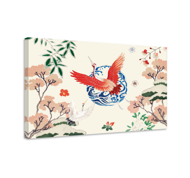 Quadro Decorativo vintage Chinoiserie - TenStickers