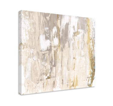 Quadro Decorativo vintage Pintura abstrata da floresta branca - TenStickers