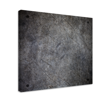 Quadro decorativo abstrato superfície cinza texturizada - TenStickers