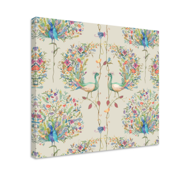 Quadro Decorativo de pássaros Jardim decoração eclética  - TenStickers