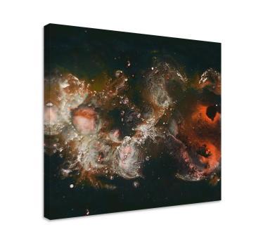 Quadro decorativo abstrato movimento cósmico - TenStickers