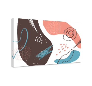 Quadro Decorativo de arte Escova de Vinil decorativogrunge - TenStickers