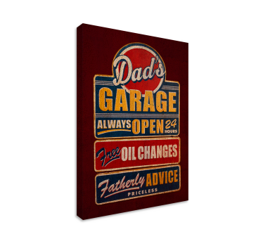 Quadro Decorativo vintage Outdoor retrô - TenStickers