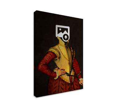Quadro Decorativo de Cão aristocrata - TenStickers