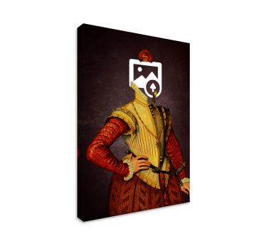 Quadro decorativo do gato aristocrata - TenStickers