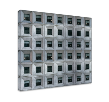 Quadro em 3D Arquitetura brutalista - TenStickers
