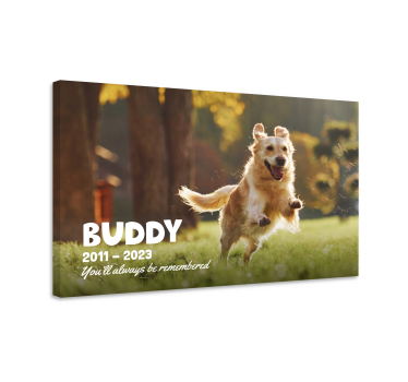Quadro decorativo comemoration animal de estimação - TenStickers