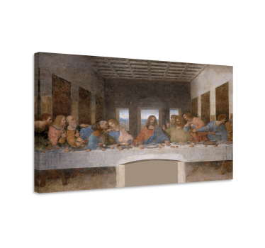 Quadro arte a Última Ceia de Leonardo da Vicni - TenStickers