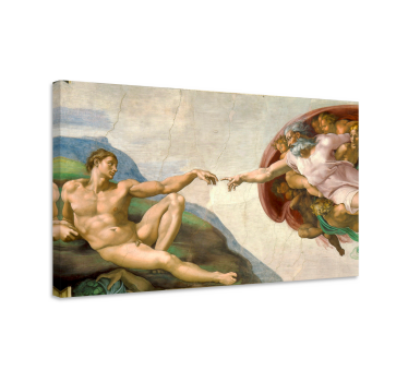 Quadro de arte criação do quadro de Adão - TenStickers