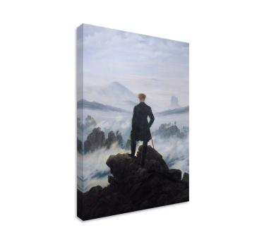 Quadro de arte errante acima do Mar de Neblina - TenStickers
