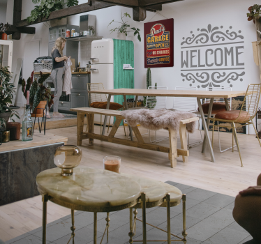 Quadro Decorativo vintage Outdoor retrô - TenStickers