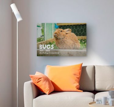 Quadro decorativo comemoration animal de estimação - TenStickers