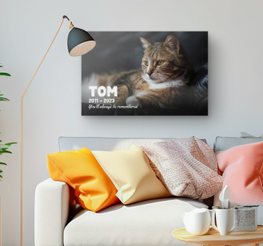 Quadro decorativo comemoration animal de estimação - TenStickers