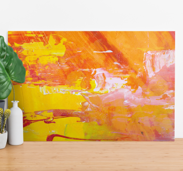 Quadro Decorativo abstrato fluxo de cores vibrantes - TenStickers