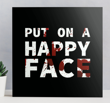 Quadro com letras citação inspiradora - TenStickers