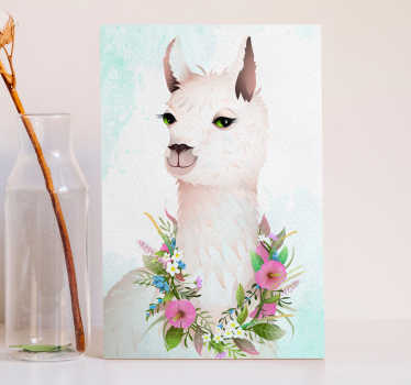 Quadro de animais Alpacas deliciosas - TenStickers