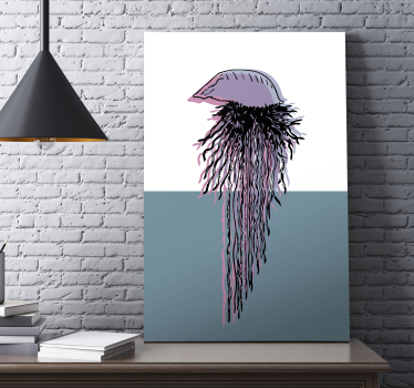 Quadro de animais "caravela" portuguesa - TenStickers