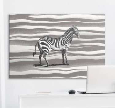 Quadro de animais Escala de cinza vintage - TenStickers