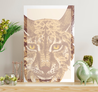 Quadro de animais Lince ibérico - TenStickers