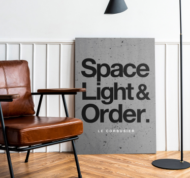 Quadro de arte Le corbusier precisa - TenStickers