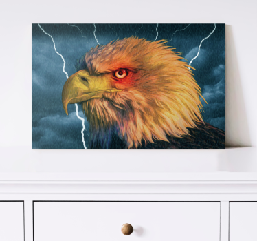 Quadro de cães retrato de Águia majestosa - TenStickers