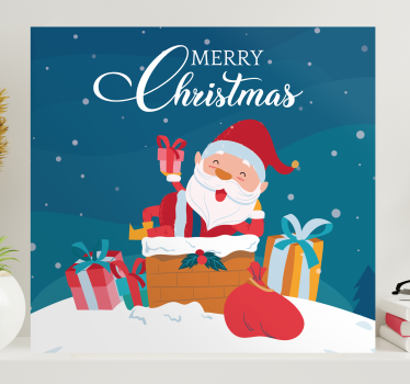 Quadro de cidade santa em presentes - TenStickers