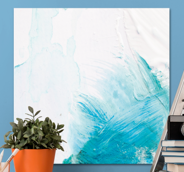 Quadro decorativo abstrato redemoinho aquático - TenStickers