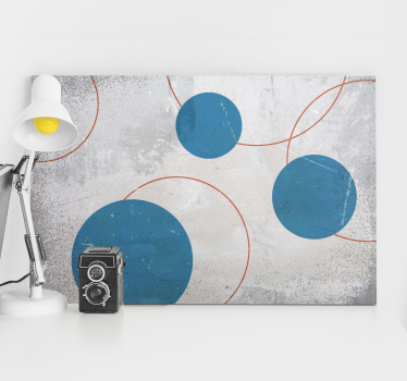 Quadro Decorativo de arte Desenho de brutalismo - TenStickers