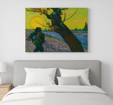 Quadro de arte o semeador van gogh - TenStickers